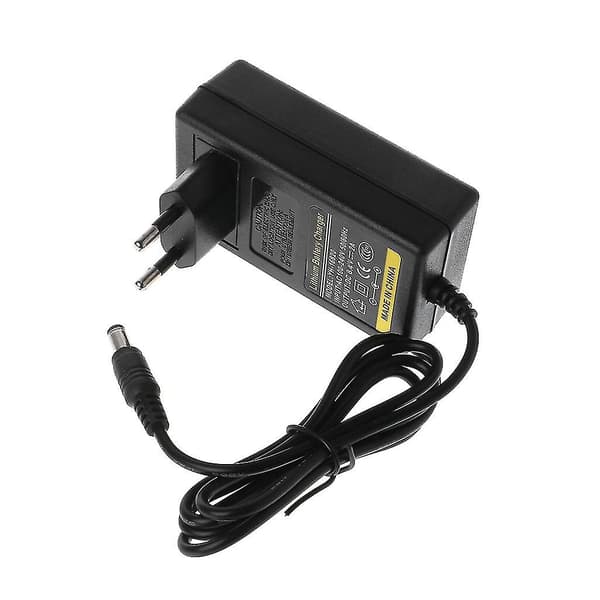 Batterioplader 8.4V 2A Strømadapter til 18650 Li-ion Lithiumbatteri (EU)