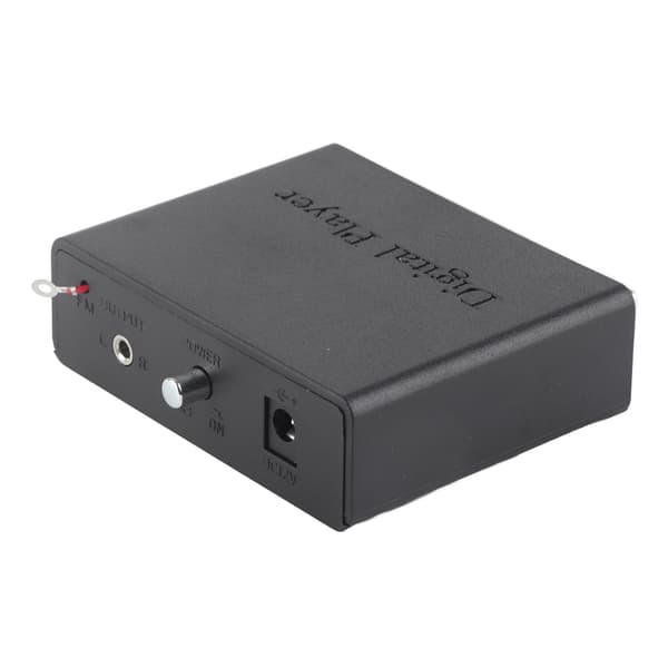 Hi Fi Audio Forstærker MP3 Decoder Afspiller med Fjernbetjening USB 2.0 Sort