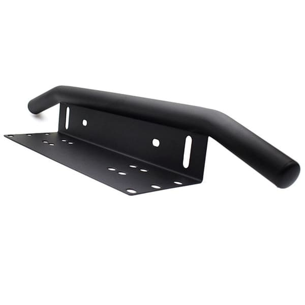 Svart Universal Frontnummerplåt Monteringshållare för Bil Front Grill LED Spotlight