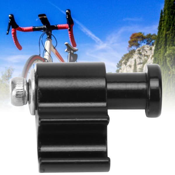 4 STK RC113 Sort aluminiumslegering Cykelsæde Wire Converter Kabel Guide Clip Line Holder