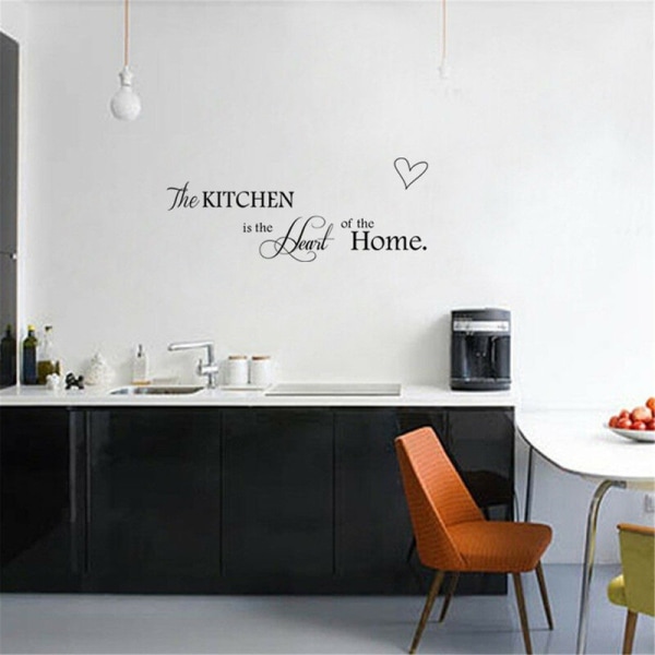 Køkken Aftagelig kunst vinyl vægmaleri Home Room Decor Wall Stickers