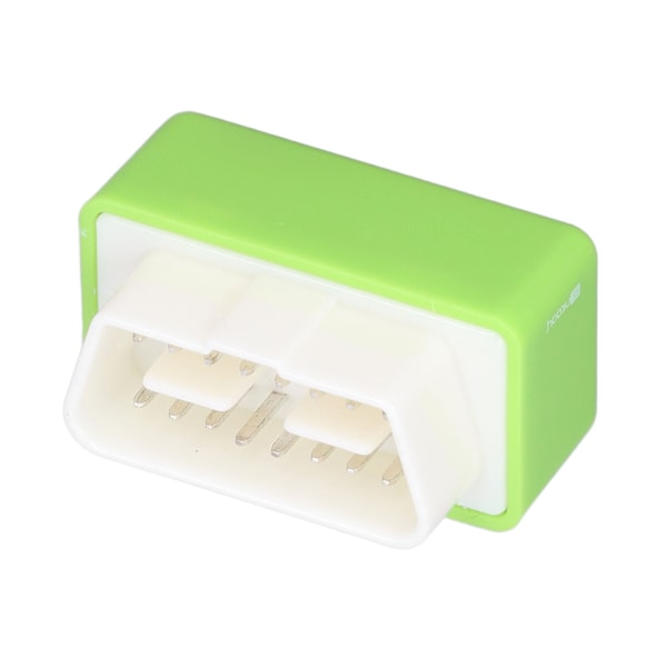 OBD2 ECO Bränslebesparare Effekt Chip Tuning Box - 15% Effektivitet, Universal Grön ABS för Bilar Sedan 1996