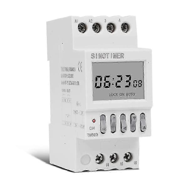 Digital astronomisk timer-kontakt indendørs timer med astronomisk ur 220v - JA