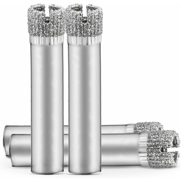 15 stykker diamantbor 6 mm keramisk flisebor til boring af diamanter, marmor og glas，