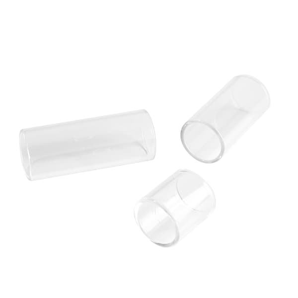 3 stk. Guitar Slide Glas Finger Slider Instrumenttilbehør til Spilleperformance
