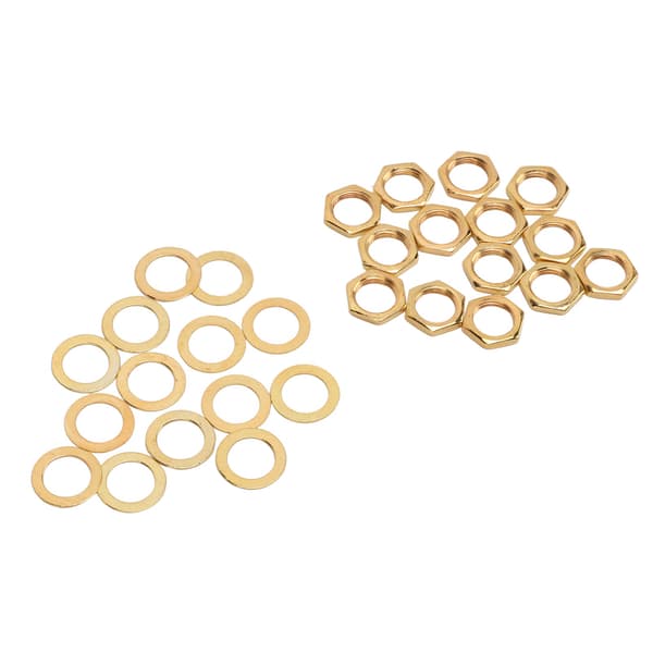 M9 Guld Guitar Bas Instrument Socket Connector Bundkort Kit Fastgørelseselementer