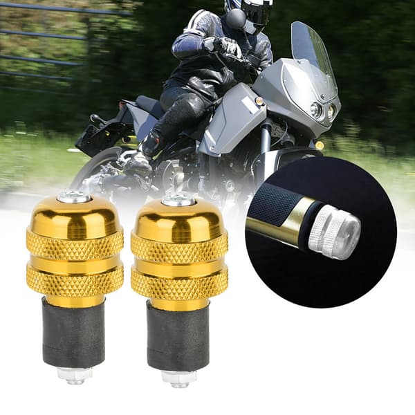 22MM Gyldne Motorcykelstyrgreb Tilbehør