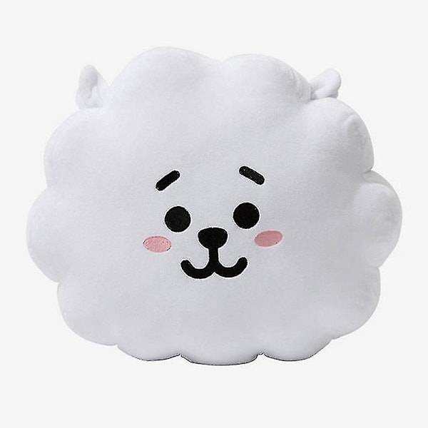 Blødt legetøjspudepude Sødt legetøj Kpop Bts Bt21 Tata Shooky Rj Suga Cooky Børn Børn Gave A RJ