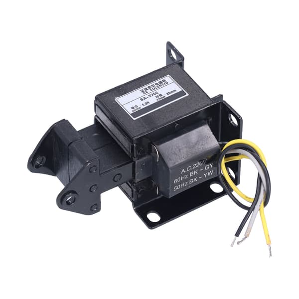 BERM AC Solenoid Elektromagnet Push Pull Kraft Elektrisk Magnet 220V SA 3702