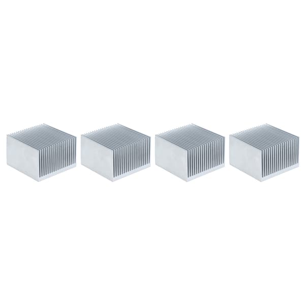 60x60x39mm Aluminium Køleplade til CPU Modul 4 Pin Kølerblæser