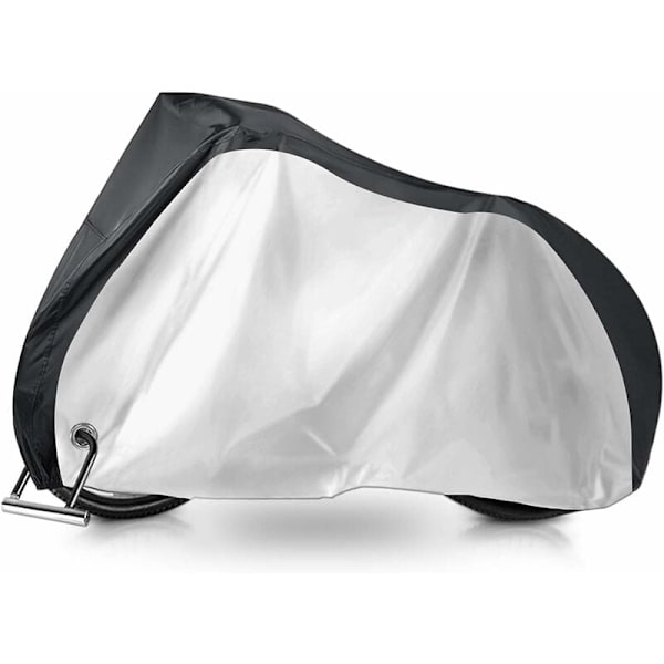 Oxford cover silverbelagt cover (XXL Medium Black & Two Sides Silver)
