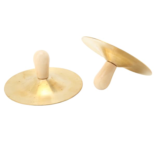 2 stk. Børne Kobber Bækken Hånd Percussion Instrument Legetøj