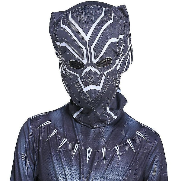 Black Panther Kids Halloween Cosplay Superhero Dress Up 120cm