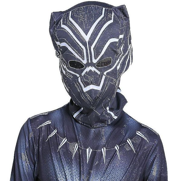 Black Panther Kids Halloween Cosplay -supersankaripukeutuminen 140cm