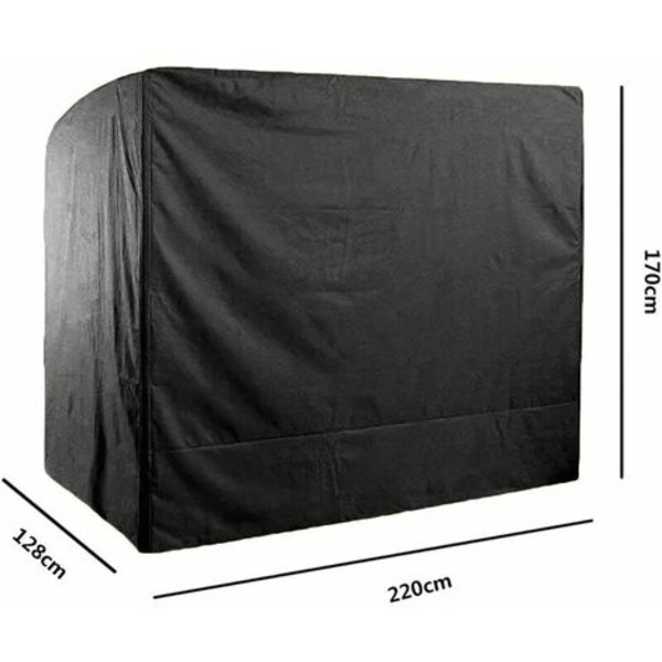 Vedenpitävä 3-paikkainen cover, 220x125x175cm 210D Oxford Anti-UV Swing cover cover