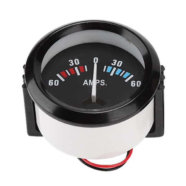 2 tommer 52mm Bil Amperemeter Voltmeter 60-0-60A AMP Måler Voltmeter til Modifikation
