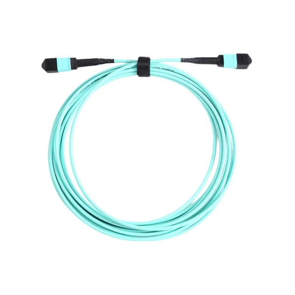 MPO Patchcord 12 Core OM3 Patchkabel Optisk Kabel Multi Mode OM3 Mpo til 100G 40G Modul 12 Core OM3 Mpo Patchcord C[ht] 5M