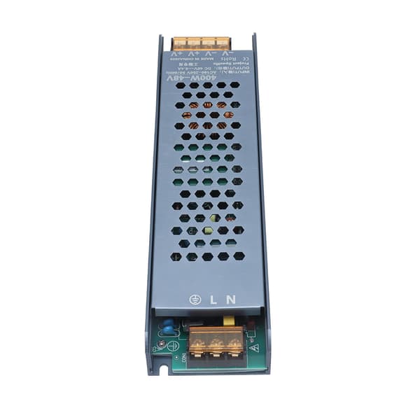48V 400W 8.4A LED Driver Magnetisk Transformator AC 180 250V Svart Lang Stripe