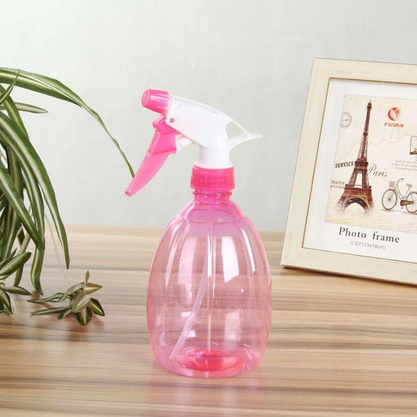 Sprayboks Sprayspray Desinfeksjonsspray med manuelt trykk 5 stk (A3 grønn + A3 blå + A3 gul + A3 rød + A3 rosa 500ml),