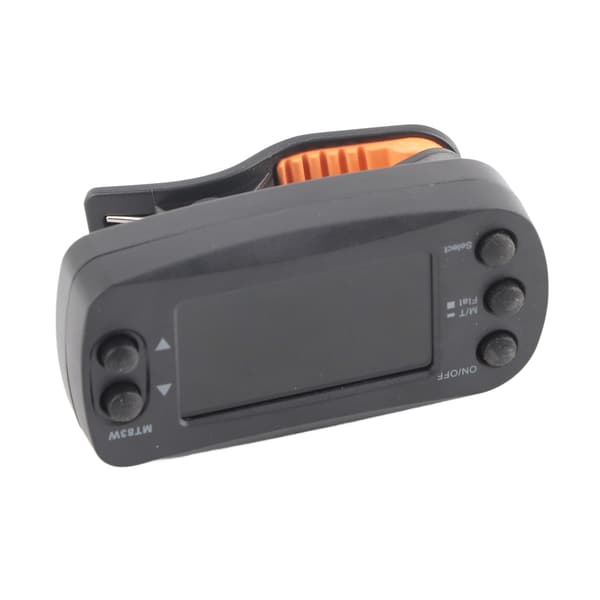2 i 1 Bærbar Clip On LCD Digital Tuner Metronom til Guitar Bas Violin Ukulele