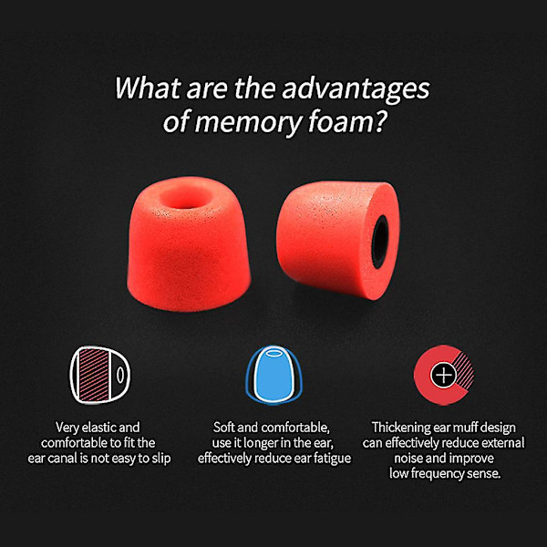 KZ- cover memory foam red