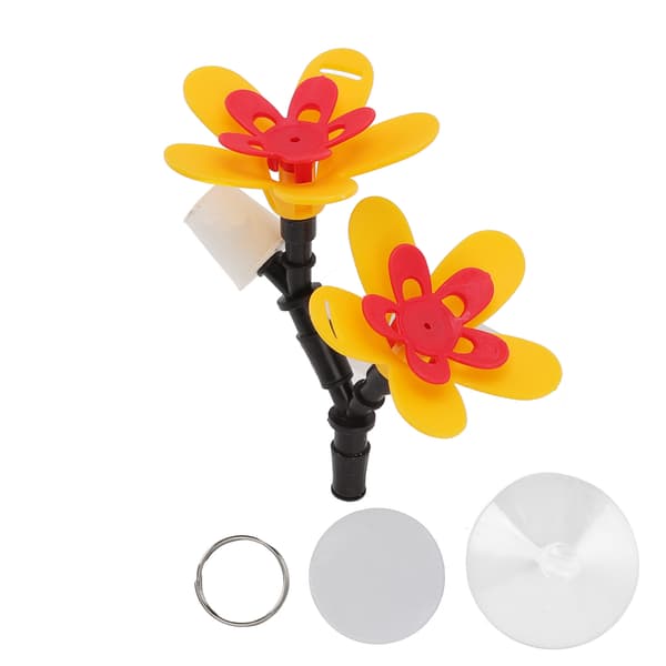 Kolibri Foder Sæt Dobbelt Blomst Hængende Flaske DIY Genbrugsblomst til Have Terrasse