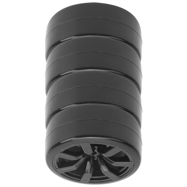 4st 63mm RC Gummidäck Driftdäckbyte Passar WPL D12 015BL RC Bil