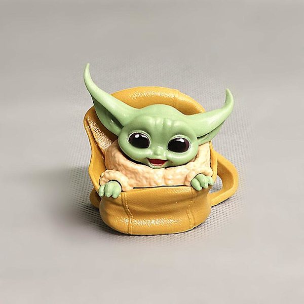 5 bitar av Star Wars andra generationens Yoda Baby Doll