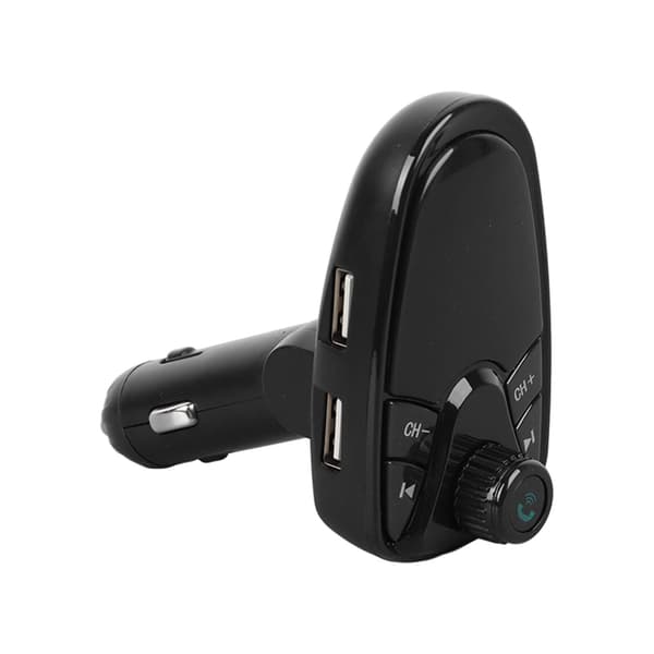 Dobbel USB Billader Hurtiglading Bluetooth Håndsfree-samtaler FM-sender MP3-spiller