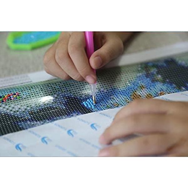 Tegneserie Løvenes Konge Hel rund Drill Diamantbroderi 3d-maling Korssting Mote Diamantmosaikkbilder, 50 * 40 cm