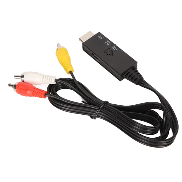 RCA til HD Multimedia Interface-omformer støtter 720P til 1080P HD-utgang AV til HD Multimedia Interface-omformeradapter