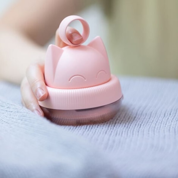 Elektrisk bolltrimmer Kläder Hårklippare Remover Portabel Söt kattformad rakning för tröja Quilt Smart Home Kit