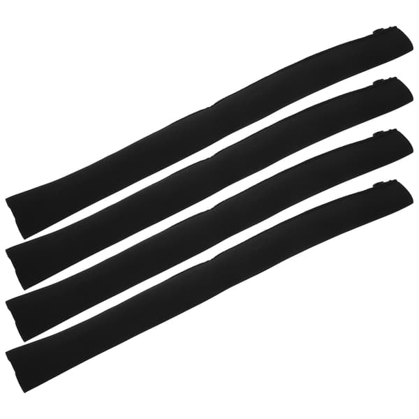 4-trins kabelmuffe organizer med lynlås, kabelstyring med strips