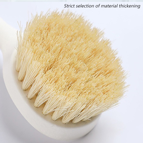 2 stycken köksstädmaterial, diskborste, Sisal beech wood brush