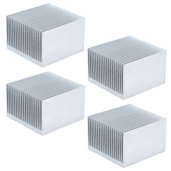 60x60x39mm Aluminium Køleplade til CPU Modul 4 Pin Kølerblæser