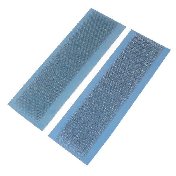 2. Hårholder Trækmåtte Rustfrit Stål Nål Hår Extensions Tegnekort 26,9 x 8,9 cm