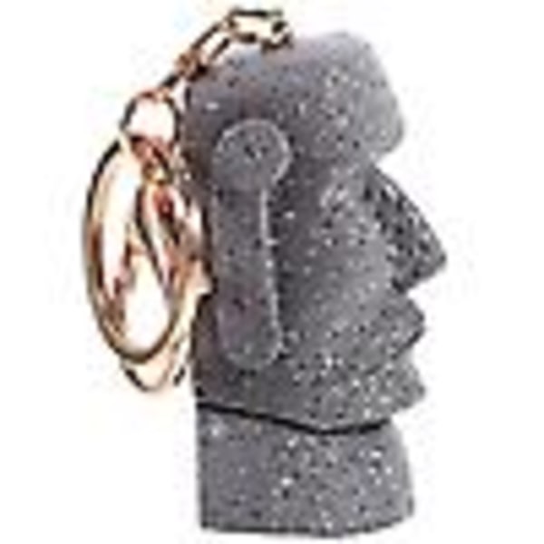 Moai Avaimenperä Laukku Reppu Riippuva Avaimenperä Moai Head 3d Figurine avaimenperä
