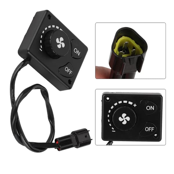 DC 12V/24V Parkeringsvarmer Knap Controller Switch til Bil Lastbil Luft Diesel Varmer