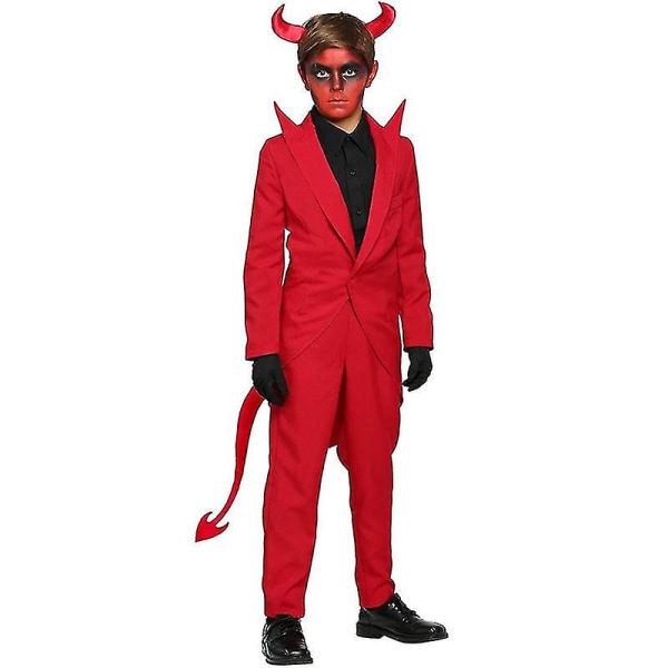 Lasten Red Demon Devil -setit XL Boys