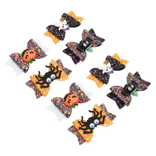 Halloween Hårbånd til kæledyr - Søde og elegante hundebånd med elastik til hvalpepleje - 8 stk.