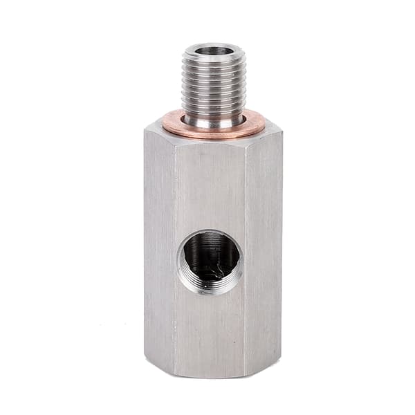 Turboadapter Oljetryckssensor T-shirt 1/8in NPT Hona M9 Hane och Hona