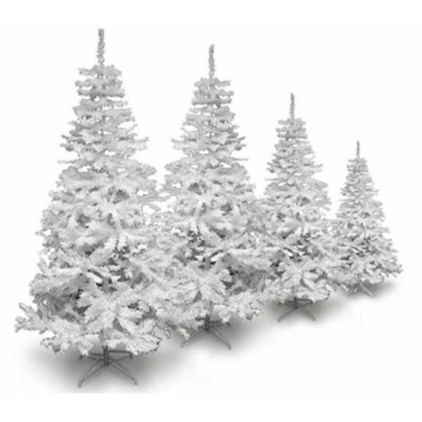 Kunstigt juletræ, PVC Plast Hvidt juletræ, 2 stk 60cm LYCXAMES