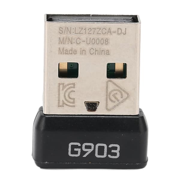 USB-mottaker trådløs 2.4G musemottakeradapter erstatning for Logitech G903 trådløs mus
