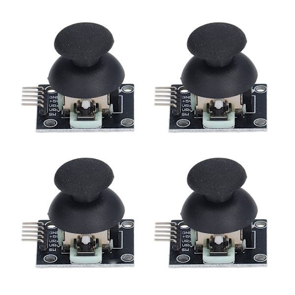 PS2 Joystick Modul 5 Pin Spilcontroller Sensor XY Dobbelt Akser Sæt Kit