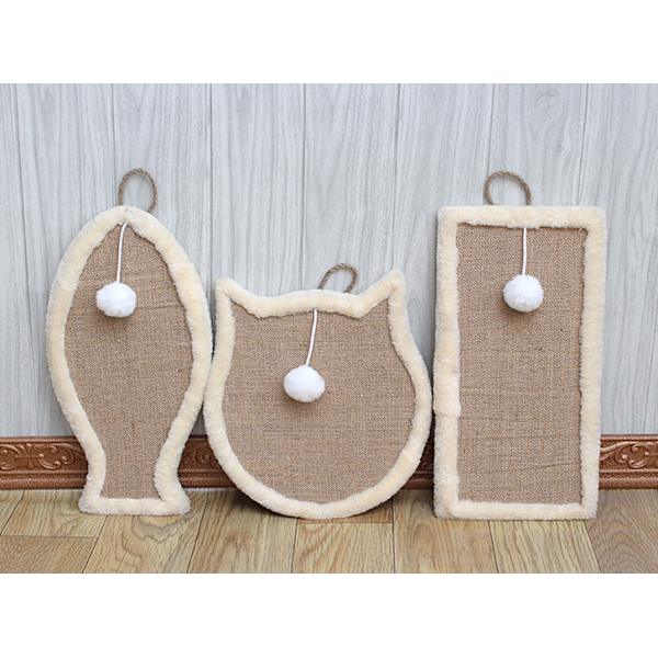 Husdjursmöbler Soffa Repskydd Sisal Slipdynor Cat Head Scratching Pads