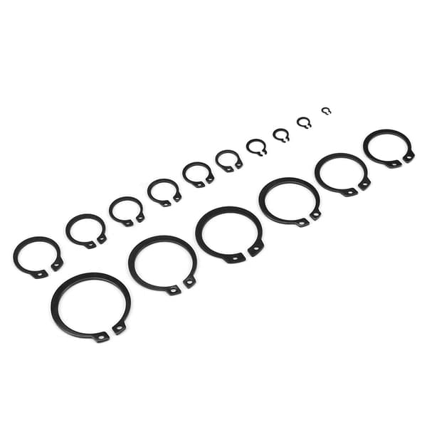 Låsringssortiment Set 150 Delar 18 Storlekar 3mm till 32mm