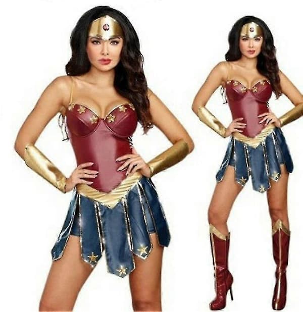 Wonder Woman Kostumer Personligt Tilpassede Halloween Jumpsuits Til Kvinder-2 M