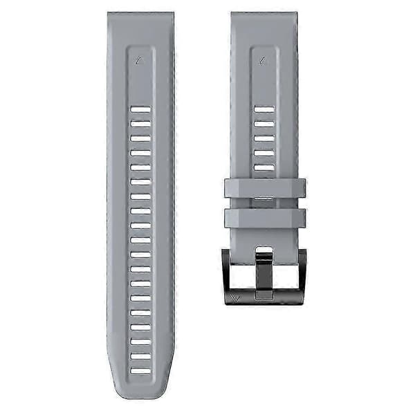 Urrem til Garmin Approach S62 - Komfortabel silikonerem Grey