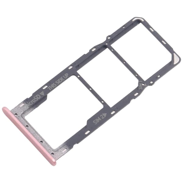For Nokia C32 KOMPATIBEL SIM-kortskuff + Micro SD-kortskuff Pink