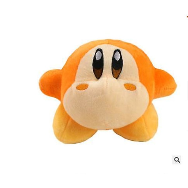 Gult Nintendo-spill Kirby Toy Pose Myk Kid Utstoppet Dukkegave
